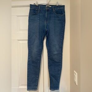 Levi's 720 Women's High-Rise Skinny Jeans in Blue